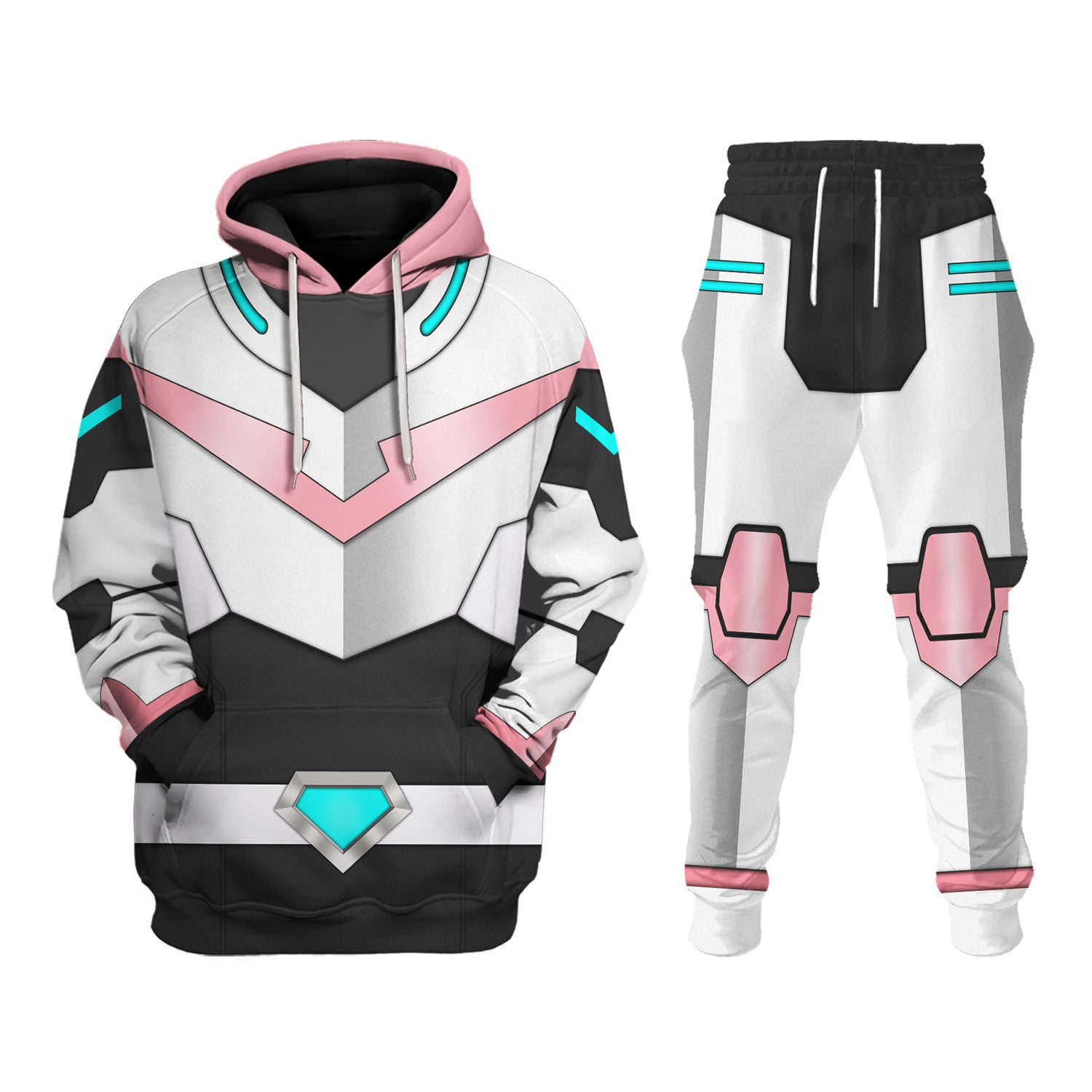 CustomsPig Allura Legendary Defender Costumes Hoodie Sweatshirt T-Shirt Tracksuit