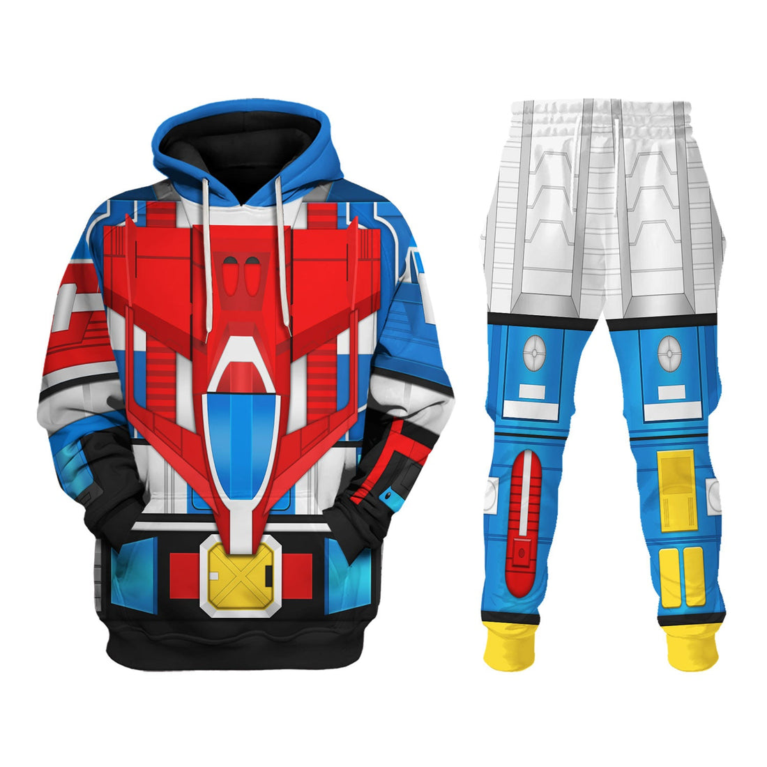 CustomsPig GX-88 Dairugger XV Costumes Hoodie Sweatshirt T-Shirt Tracksuit
