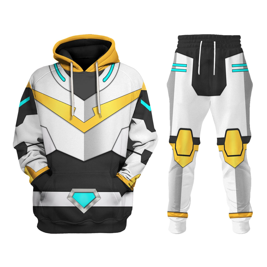 CustomsPig Hunk Legendary Defender Costumes Hoodie Sweatshirt T-Shirt Tracksuit