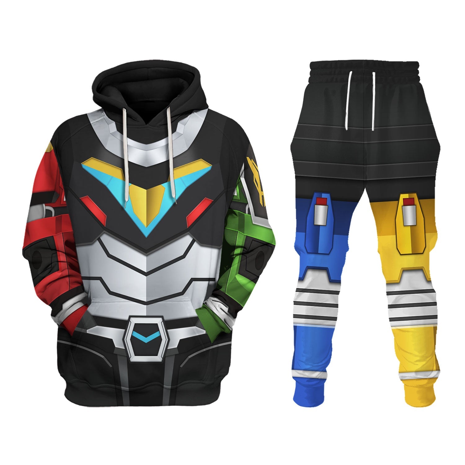 CustomsPig Rise Of Voltron Costumes Hoodie Sweatshirt T-Shirt Tracksuit