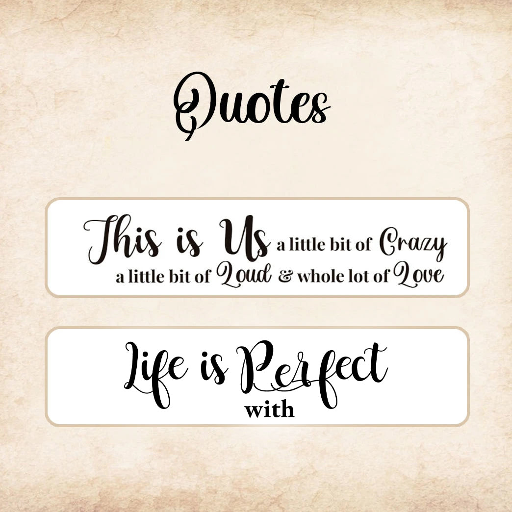 Personalised Pet Photos Wooden Art - This Is Us A Little Bit Of Crazy A Little Bit Of Loud