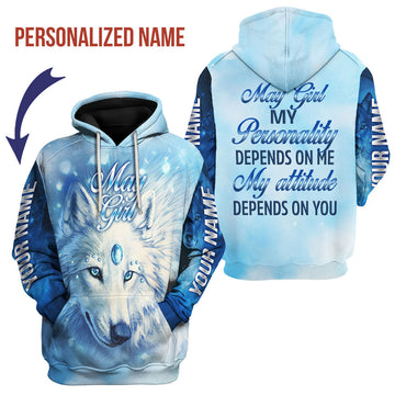 CustomsPig Personalized Hoodie May Girl All Over Printed