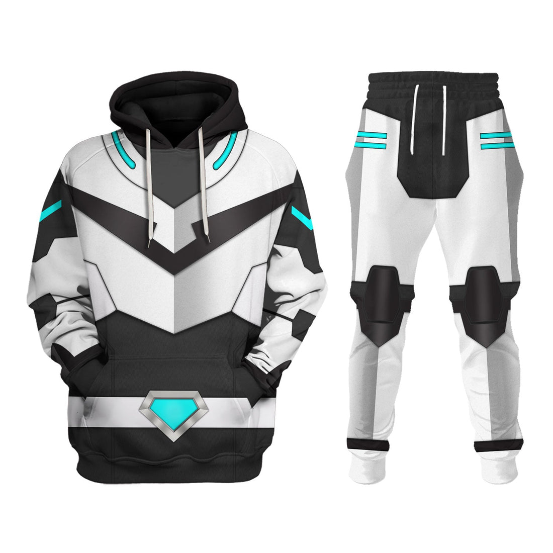 CustomsPig Shiro Legendary Defender Costumes Hoodie Sweatshirt T-Shirt Tracksuit