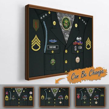 Custom U.S Army US Army Green Service Uniform Digital File/ Poster/ Canvas