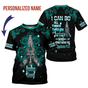 CustomsPig Personalized T-shirt July Guy All Over Printed