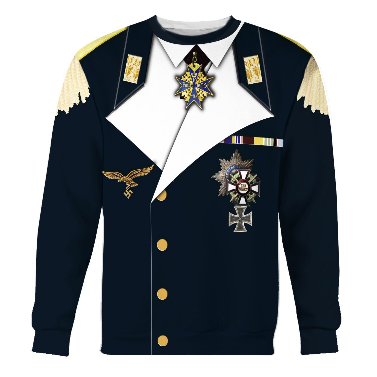 Otto Von St?????lpnagel Long Sleeves / S Qm1045