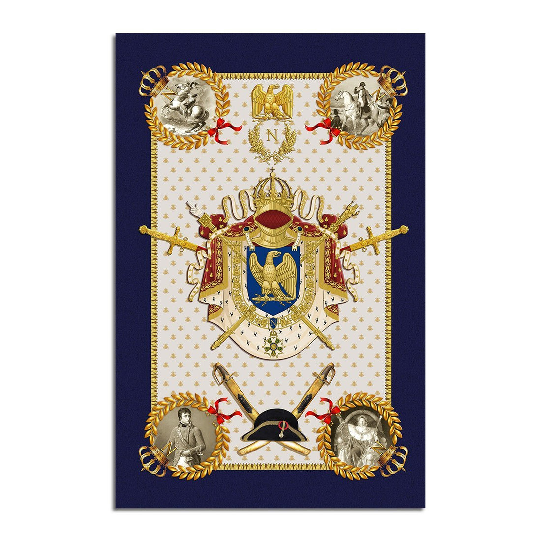 Napoleon Rug / Small (3 X 5 Feet 35 59 Inches) Qm1268