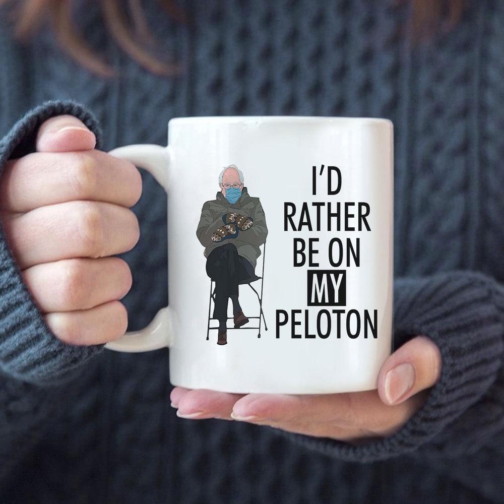 I'd Rather Be On My Peleton Mug