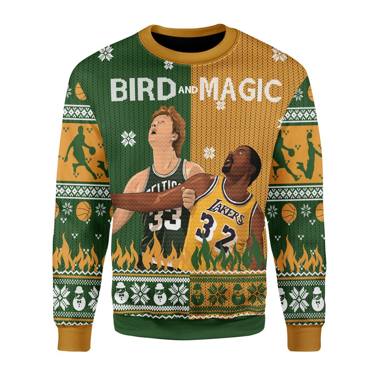 Customspig Christmas Sweater Larry Magic 3D Apparel