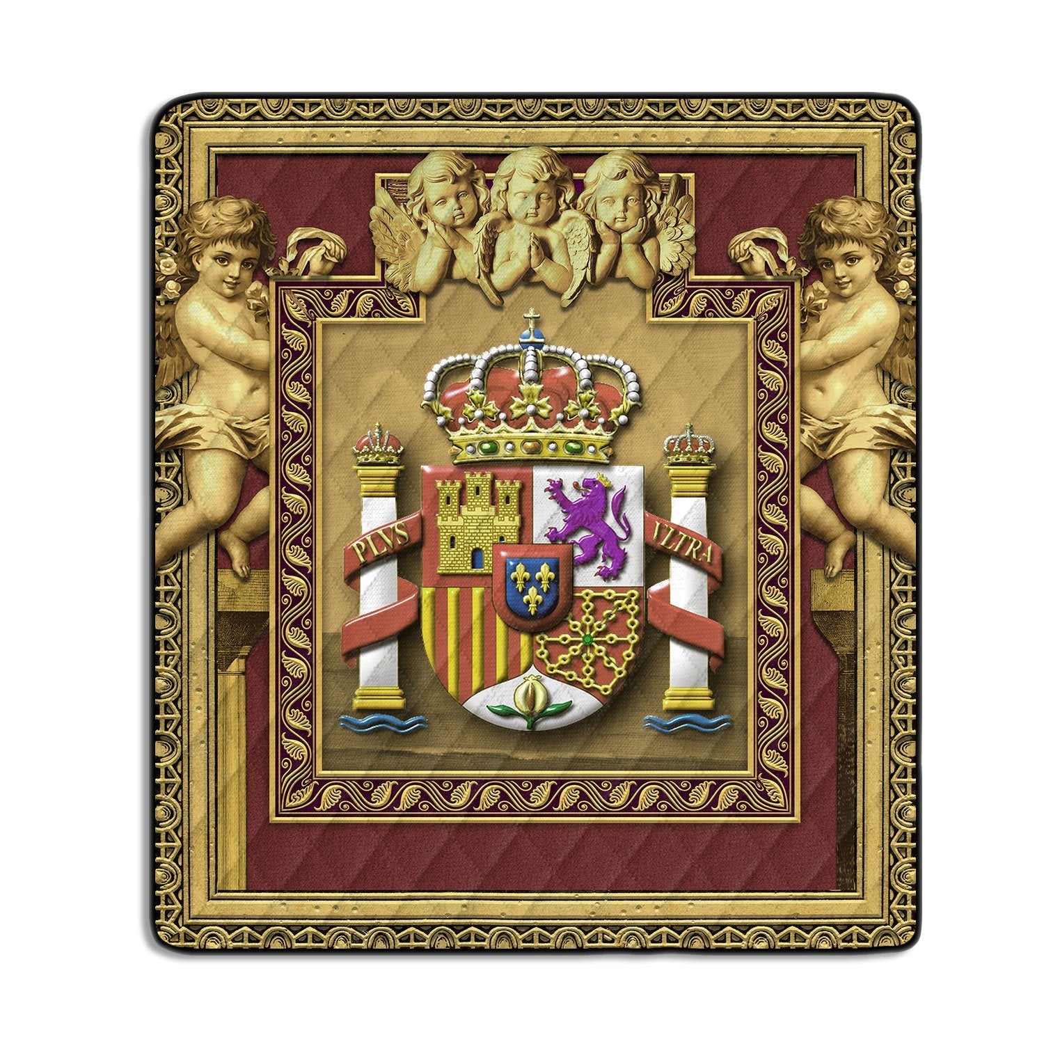 Coat Of Arms Spain Quilt Qm1357