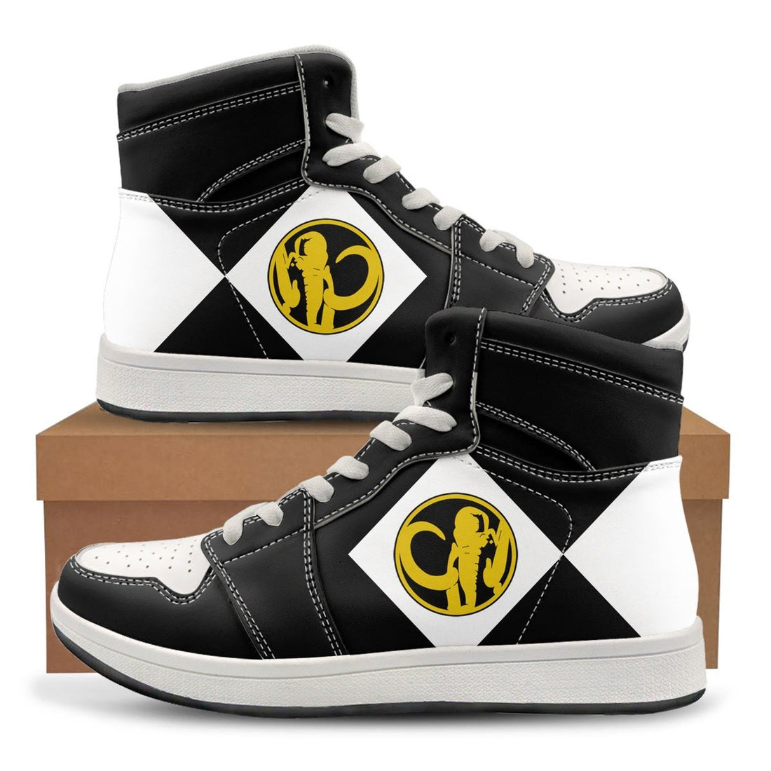 GearHomies Power Rangers Sneakers, Black