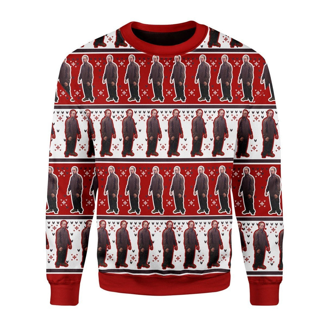 Gearhomies Christmas Unisex Sweater Robert Pattinson Meme Kitchen 3D Apparel