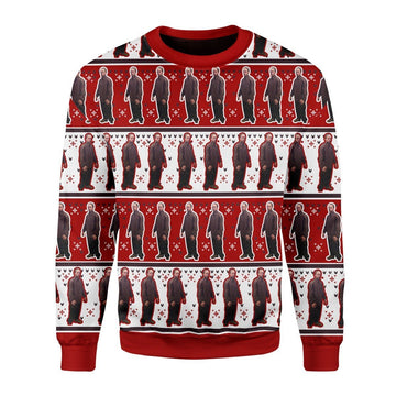 Gearhomies Christmas Unisex Sweater Robert Pattinson Meme Kitchen 3D Apparel