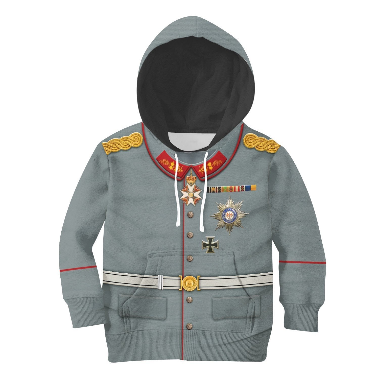 Wilhelm II King of German Kid Hoodie