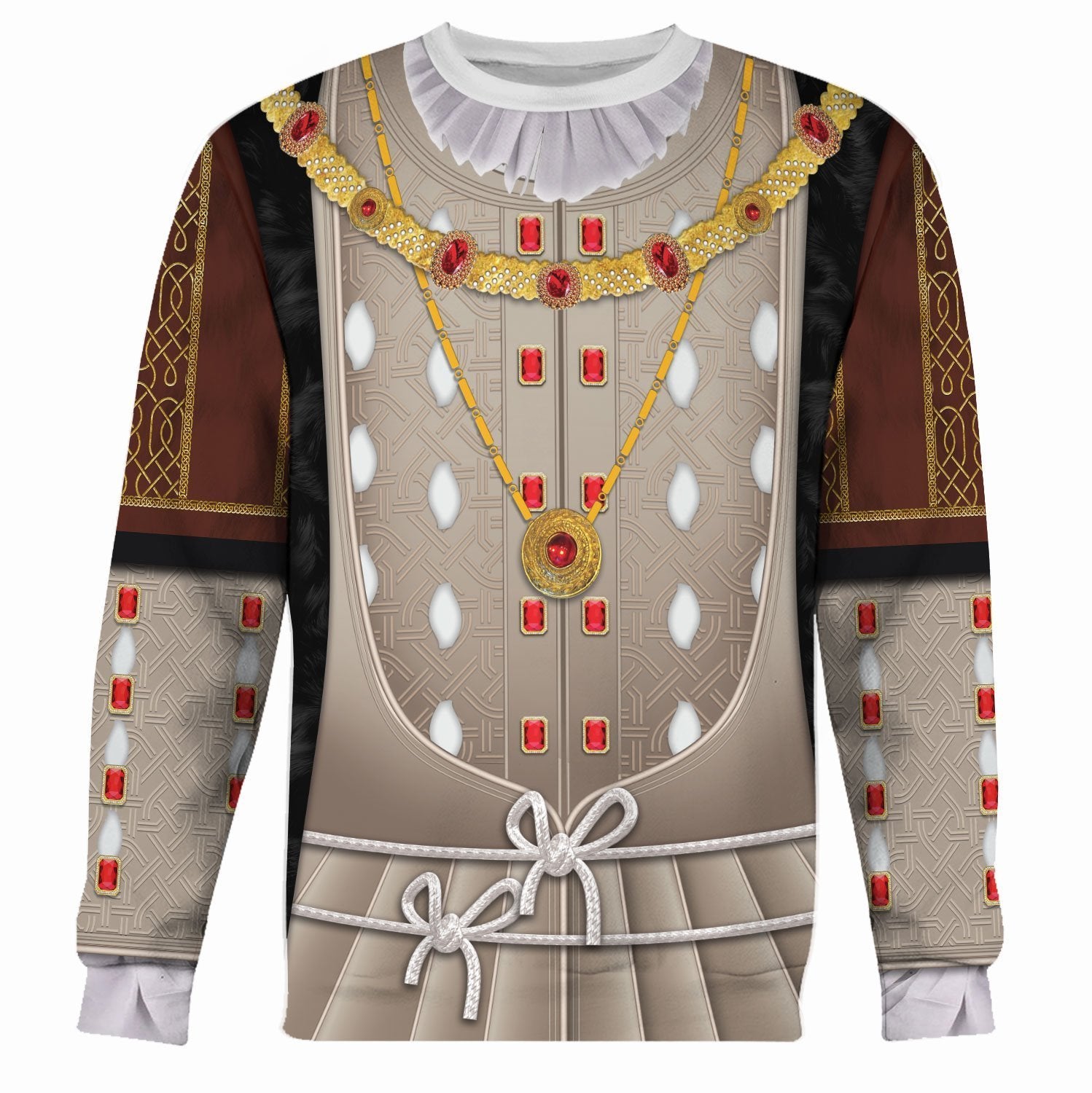 Henry VIII King of England Fleece Long Sleeves