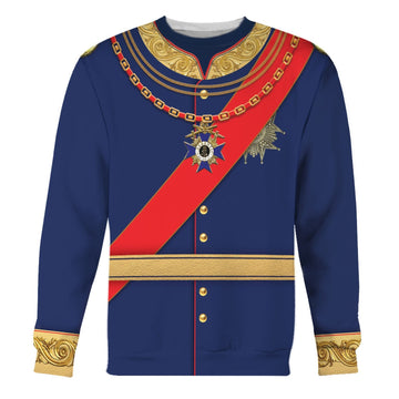 King Ludwig II Of Bayern Fleece Long Sleeves