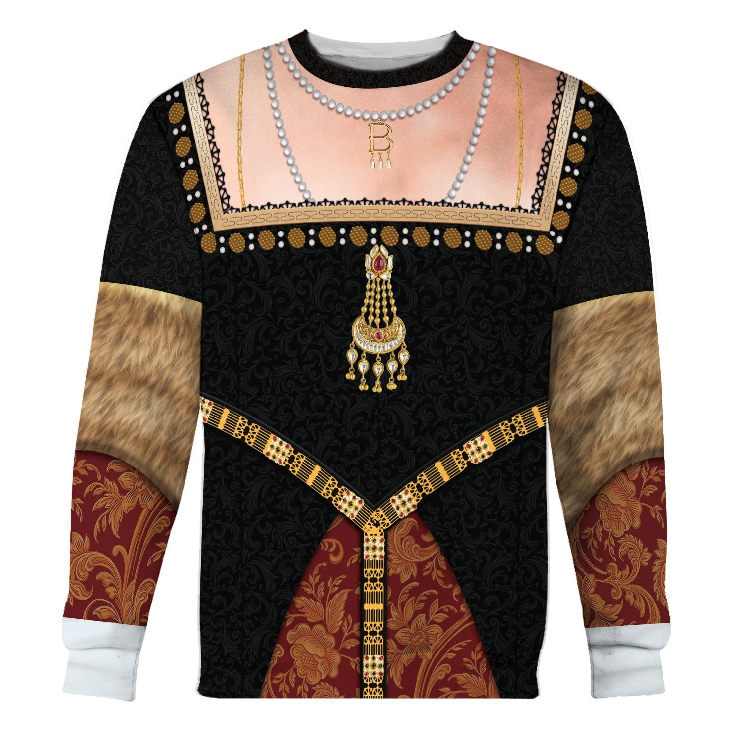 Anne Boleyn Long Sleeves / S
