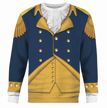 General George Washington Fleece Long Sleeves