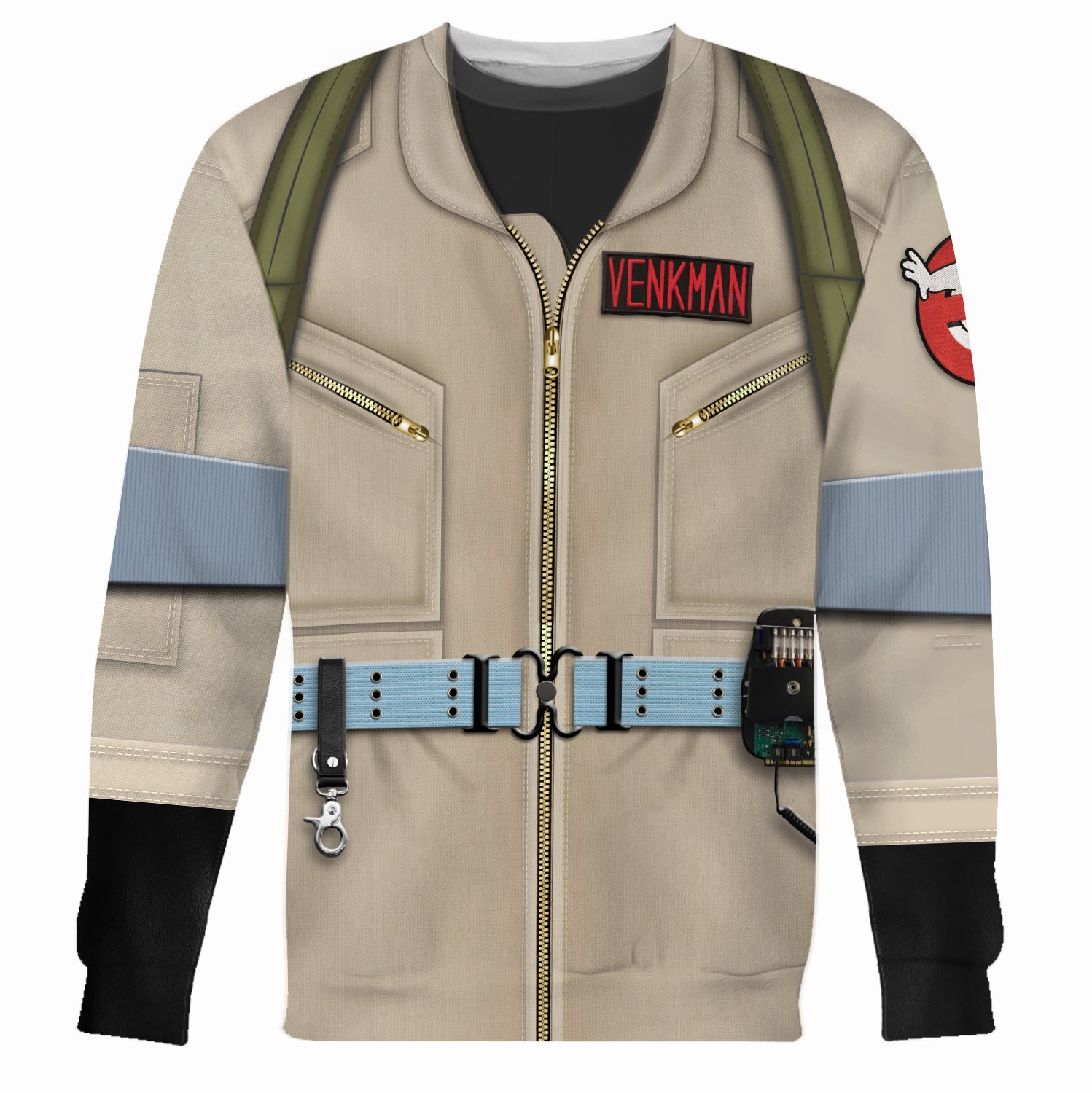 CustomsPig Ghostbusters Uniform Costumes Hoodie Sweatshirt T-Shirt Tracksuit