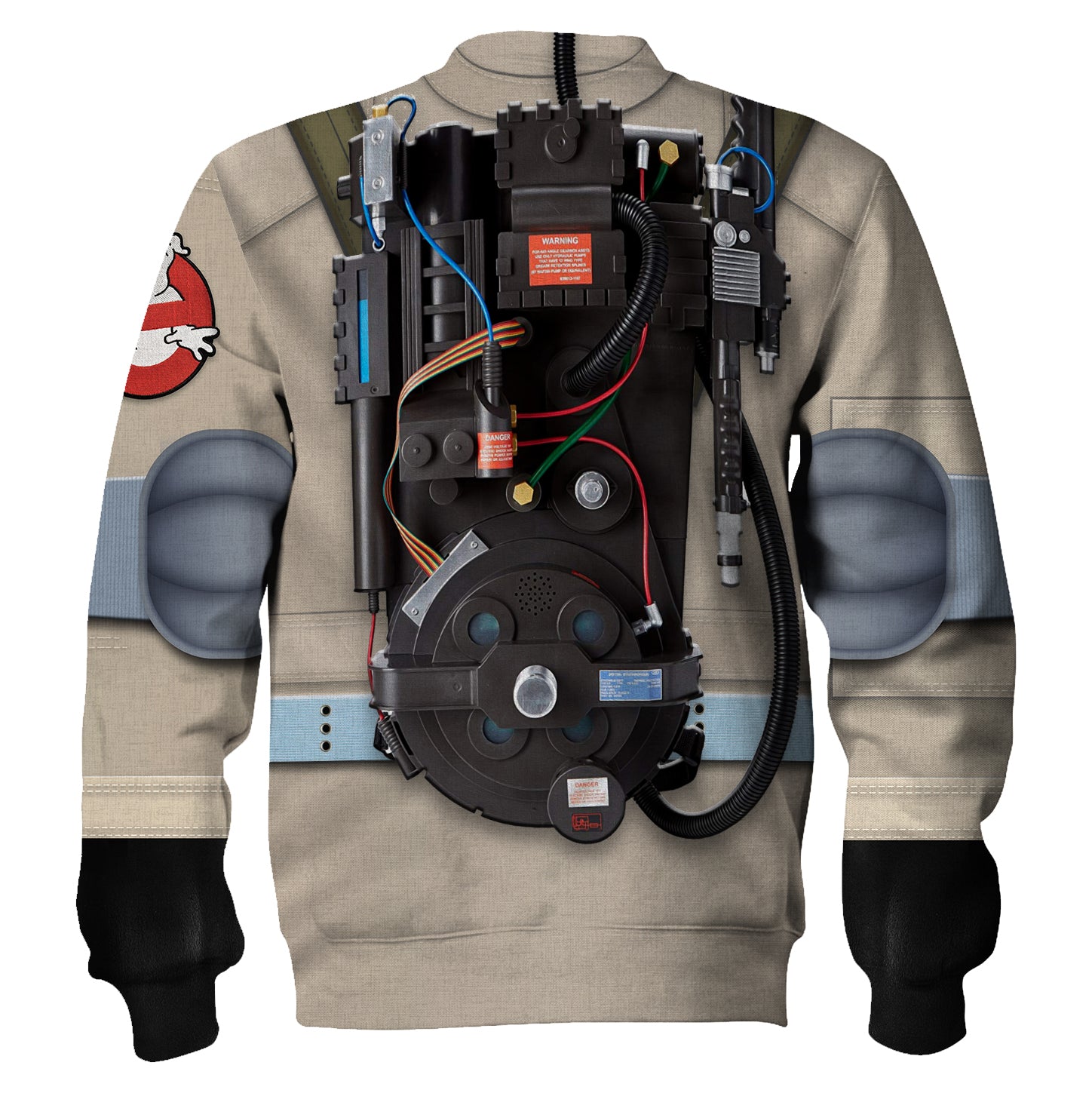 CustomsPig Ghostbusters Uniform Costumes Hoodie Sweatshirt T-Shirt Tracksuit