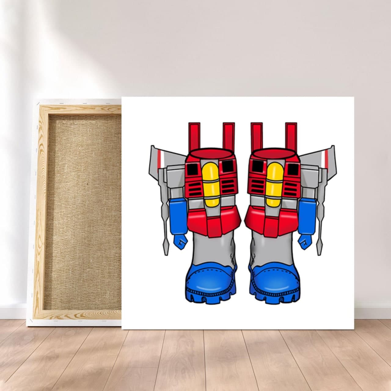 Customized Canvas Poster Wall Art Starscream Boots Style