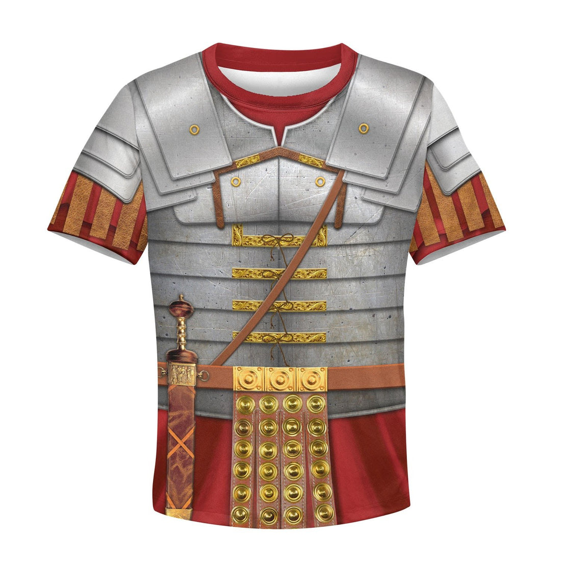 Kqm682 Roman Empire Soldier Armor Kid Kid T-Shirt / Toddler 2T
