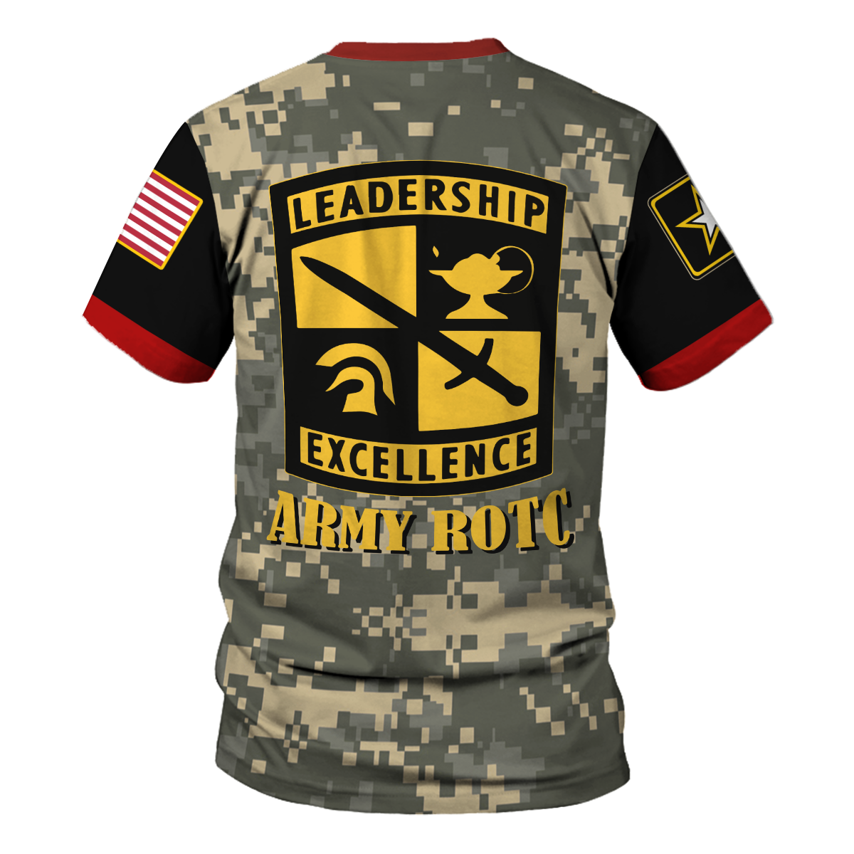 Customspig T-shirt US Army Leadership Excellence Army Rotc 3D Apparel