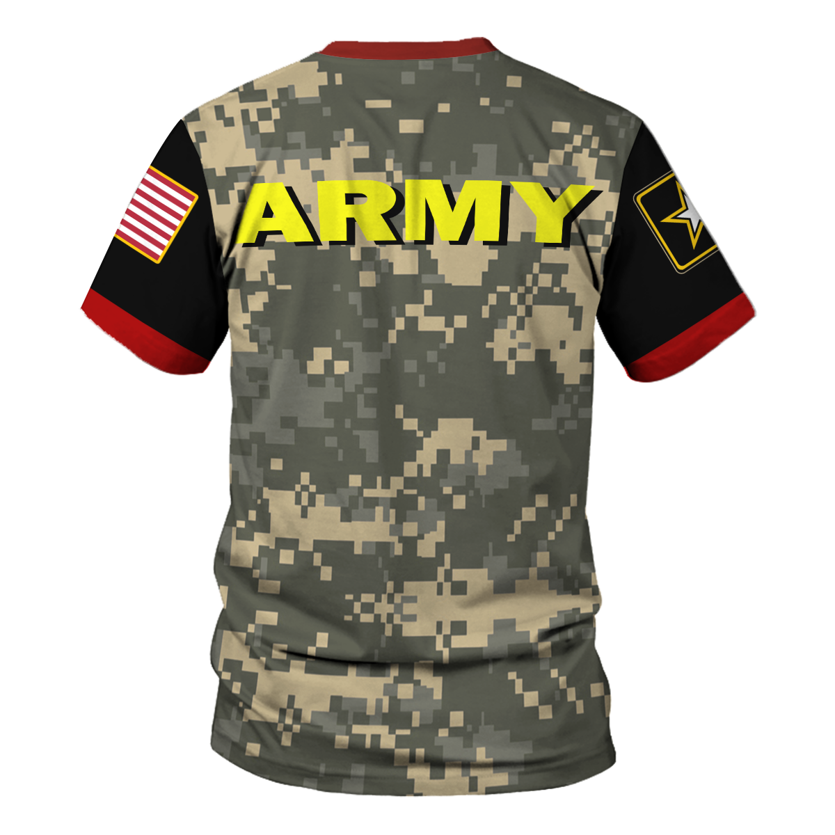 Customspig T-shirt US Army Army Physical Fitness Uniform 3D Apparel