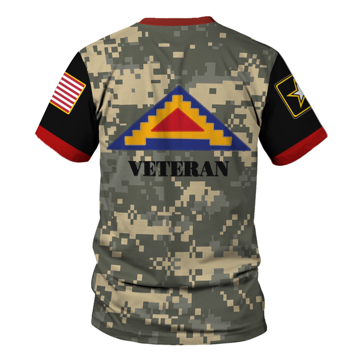 Customspig T-shirt US Army 7th Army Seventh Army Usareur Veteran White Army 3D Apparel