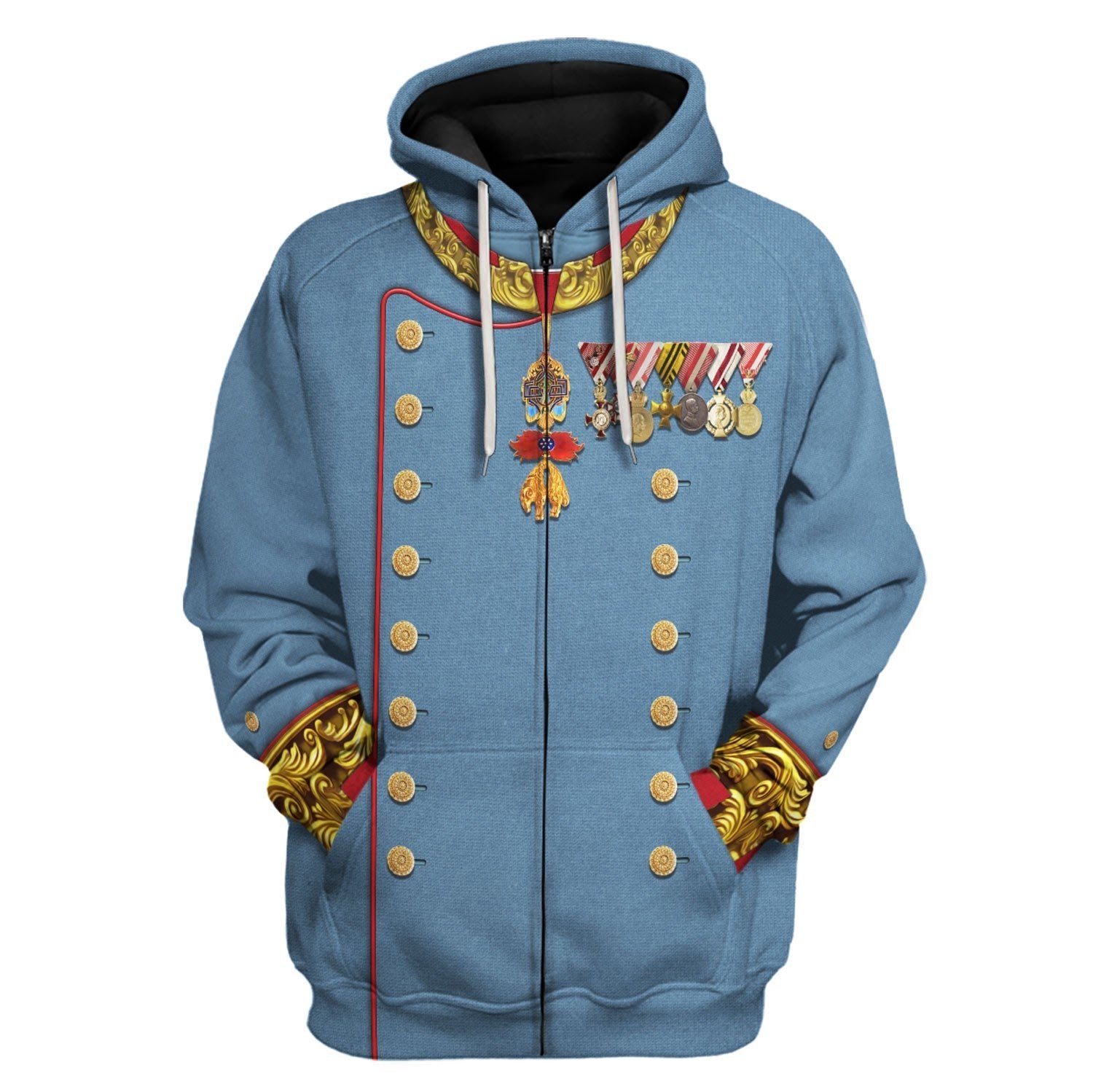 Archduke Franz Ferdinand Of Austria Zip Hoodie / S Qm647