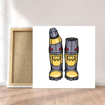 Customized Canvas Poster Wall Art Transformers Boots Style