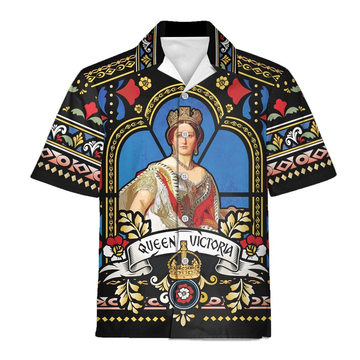Queen Victoria Hawaii Shirt / S Qm600