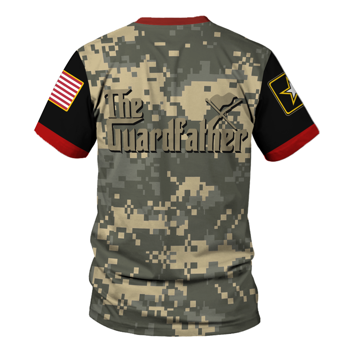 Customspig T-shirt US Army The Guardfather 3D Apparel
