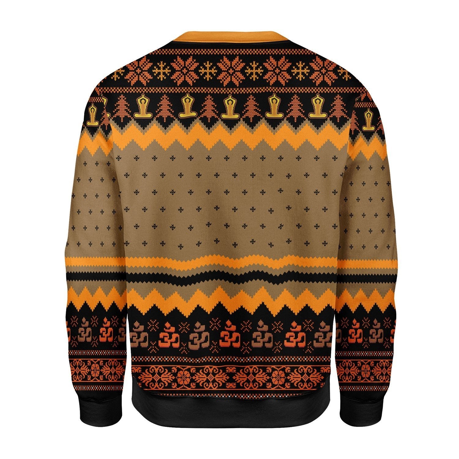 Gearhomies Christmas Unisex Sweater Solar Plexus Chakra 3D Apparel