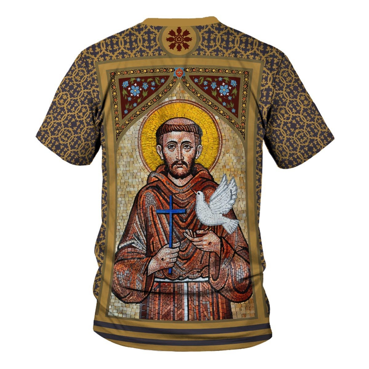 Customspig Tops Pullover Sweatshirt St.Francis of Assisi 3D Apparel