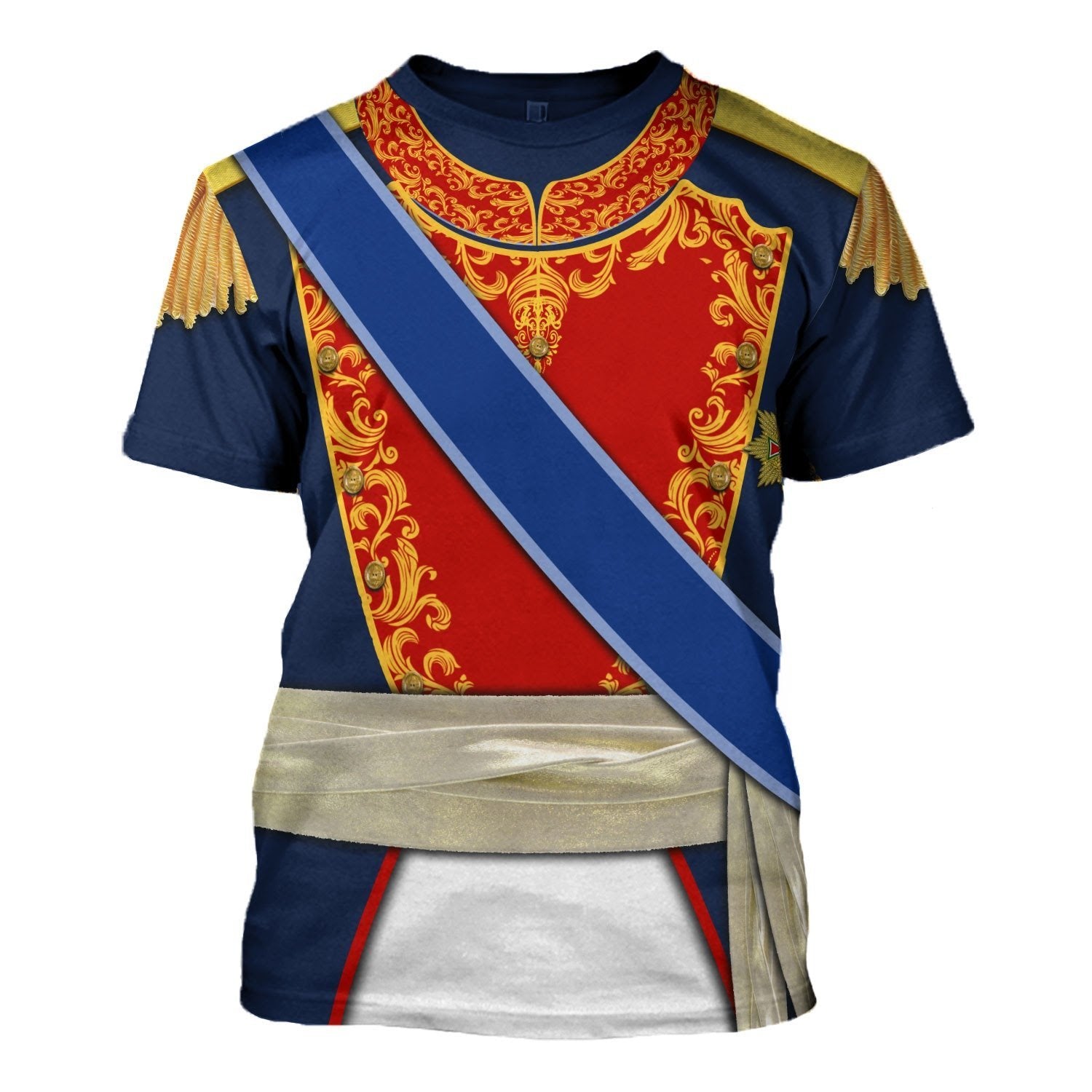 Agust??n De Iturbide T-Shirt / S Qm897
