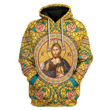 Customspig Tops Pullover Sweatshirt Jesus 3D Apparel