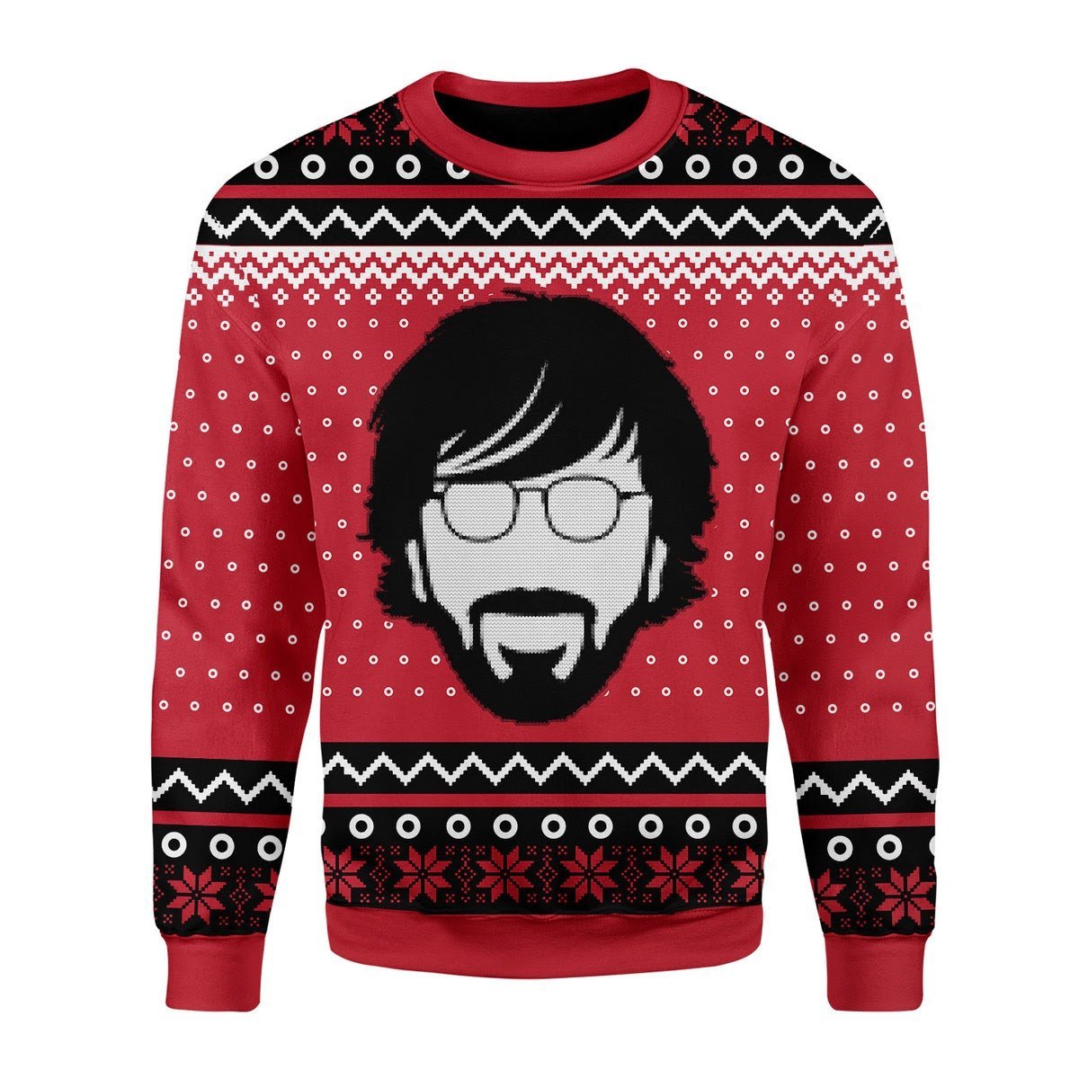 Gearhomies Christmas Unisex Sweater Phish Fishman Donuts 3D Apparel