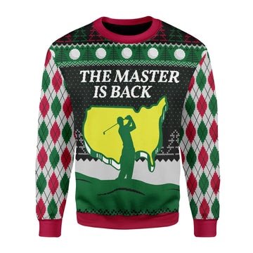 Customspig Christmas Sweater The Master Is Back 3D Apparel