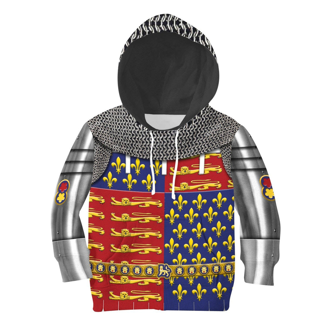 Edward The Black Prince Armor Kid Hoodie / Toddler 2T Khp296