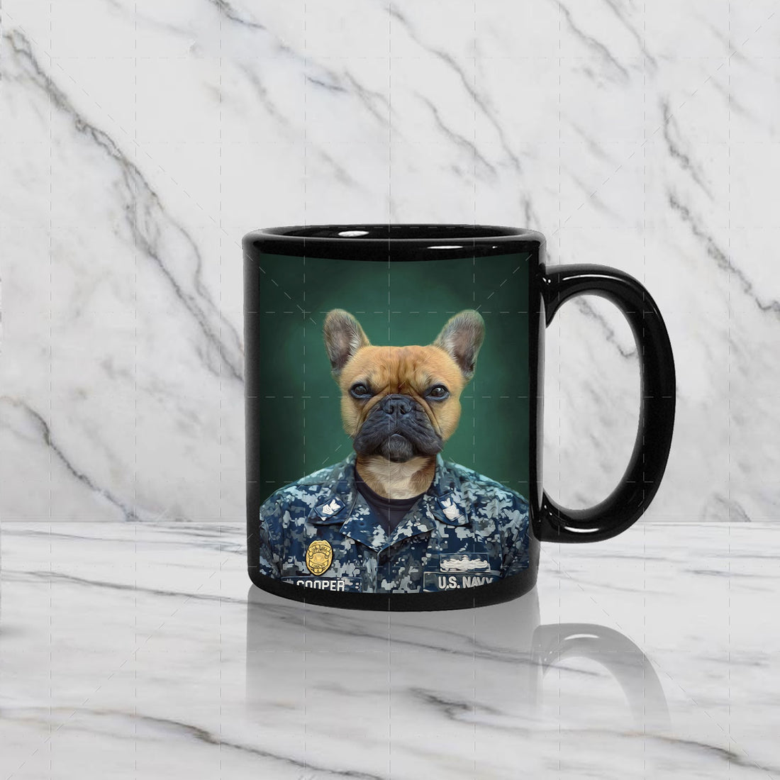 US Navy Army Chef - Custom Pet Mug