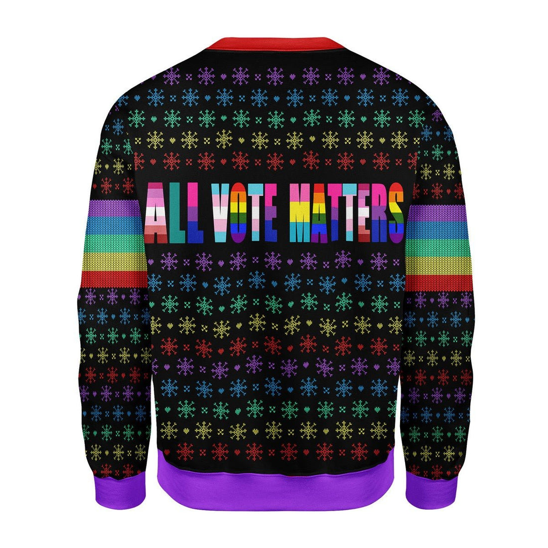 Customspig Christmas Sweater All Vote Matters 3D Apparel