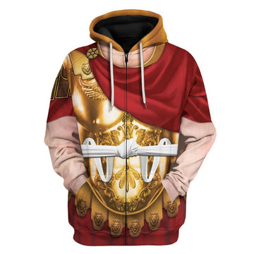 Caesar Augustus Fleece Fleece Zip Hoodie