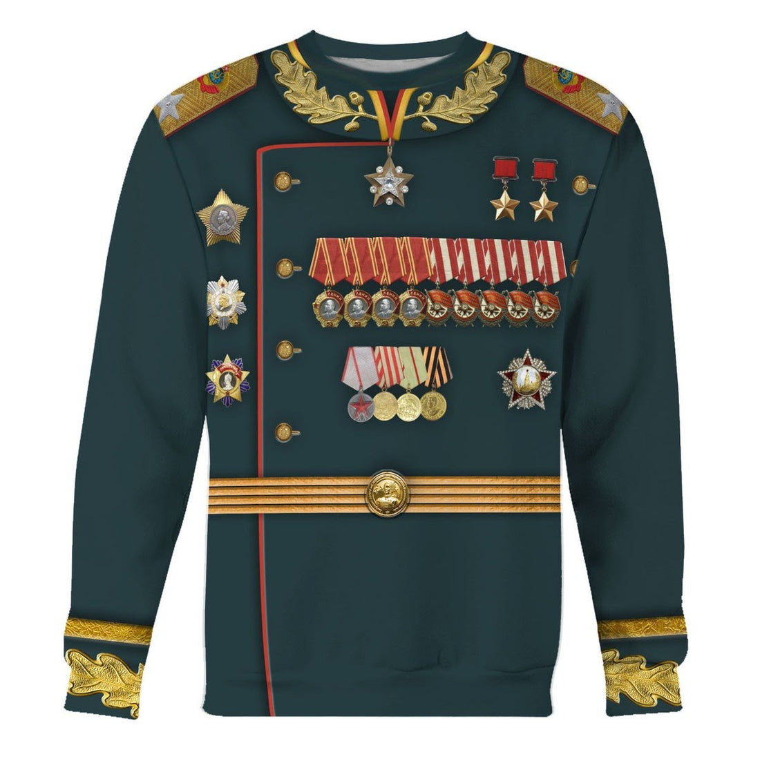 Konstantin Rokossovsky Fleece Hoodie / S Qm1372