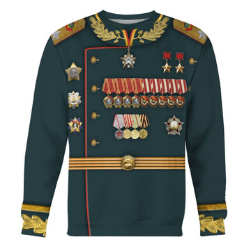 Konstantin Rokossovsky Fleece Long Sleeves