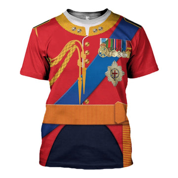 Elizabeth II England Uniform T-Shirt