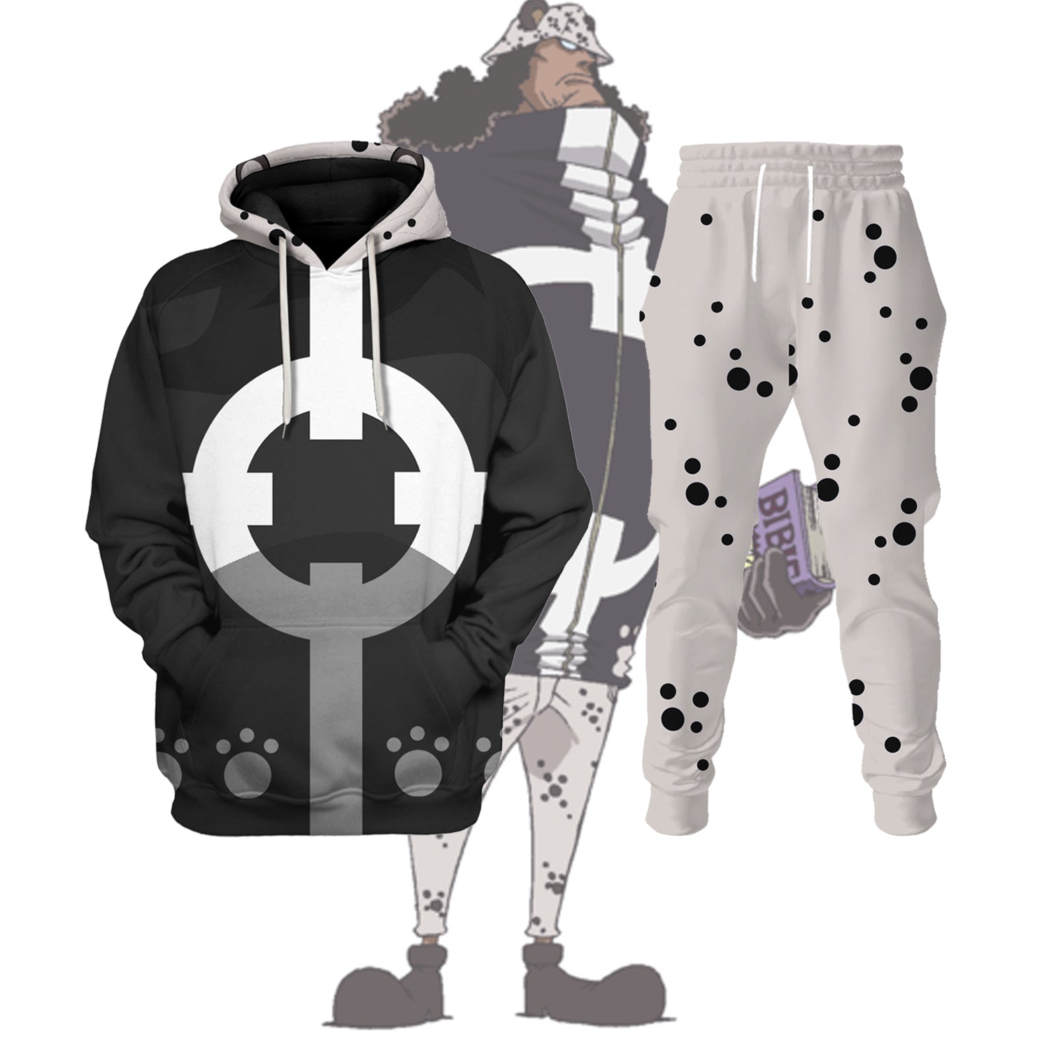 CustomsPig Bartholomew Kuma Costumes Hoodie Sweatshirt T-shirt Tracksuit