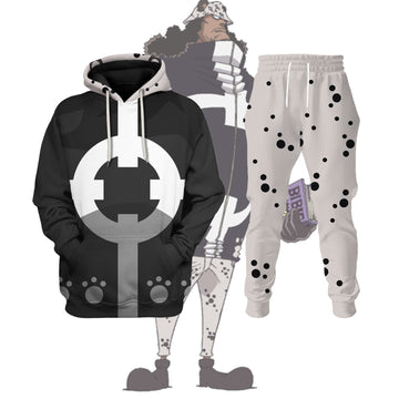 CustomsPig Bartholomew Kuma Costumes Hoodie Sweatshirt T-shirt Tracksuit