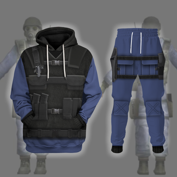 CustomsPig Sas CS:GO Costumes Hoodie Sweatshirt T-shirt Tracksuit