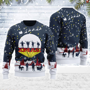 Customspig Ugly Christmas Sweater XMas 3D Apparel